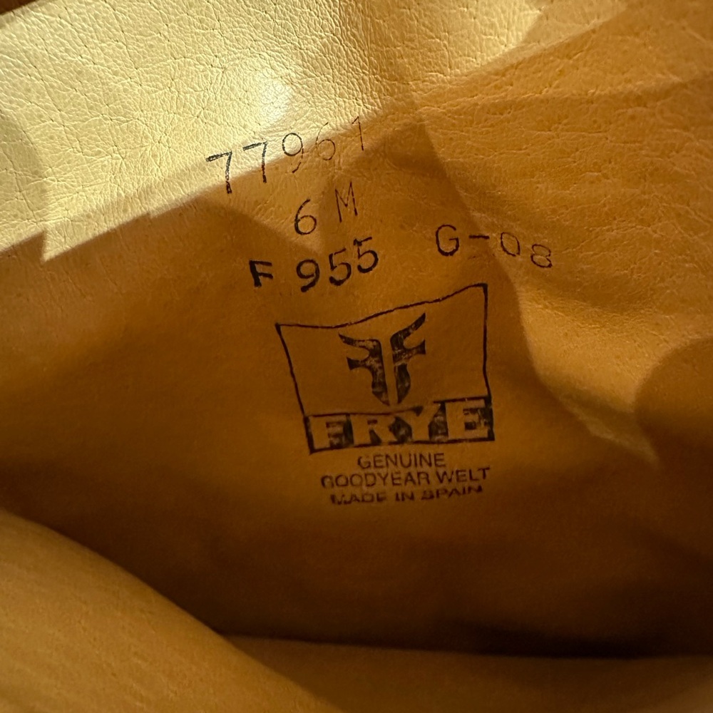 Frye Size 6 Riding Boots - Picture 8 of 8